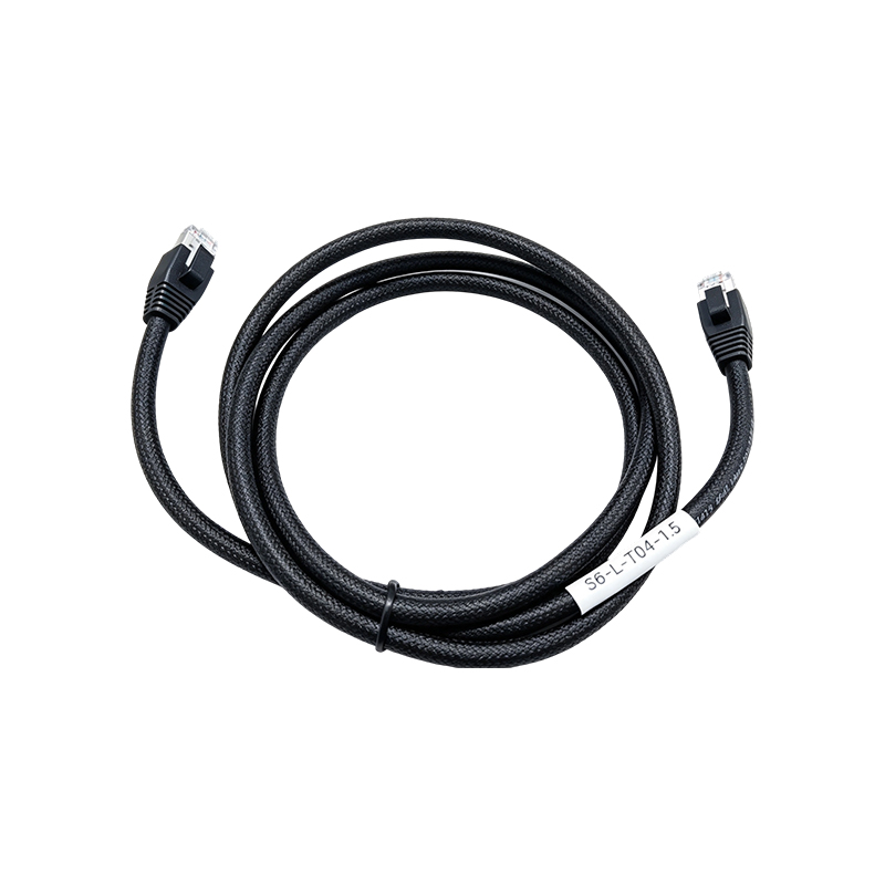 S6-L-T04-1.5 Örgülü Korumalı Endüstriyel Ethernet Kablosu