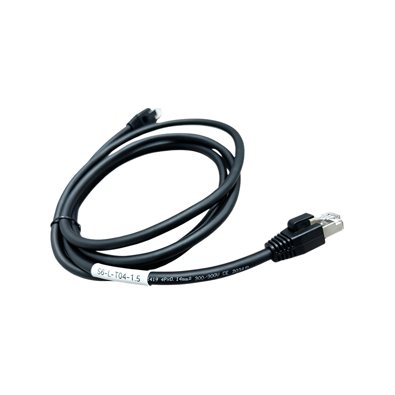 S6-L-T04-1.5 Yüksek Esnek Endüstriyel Ethernet Kablosu