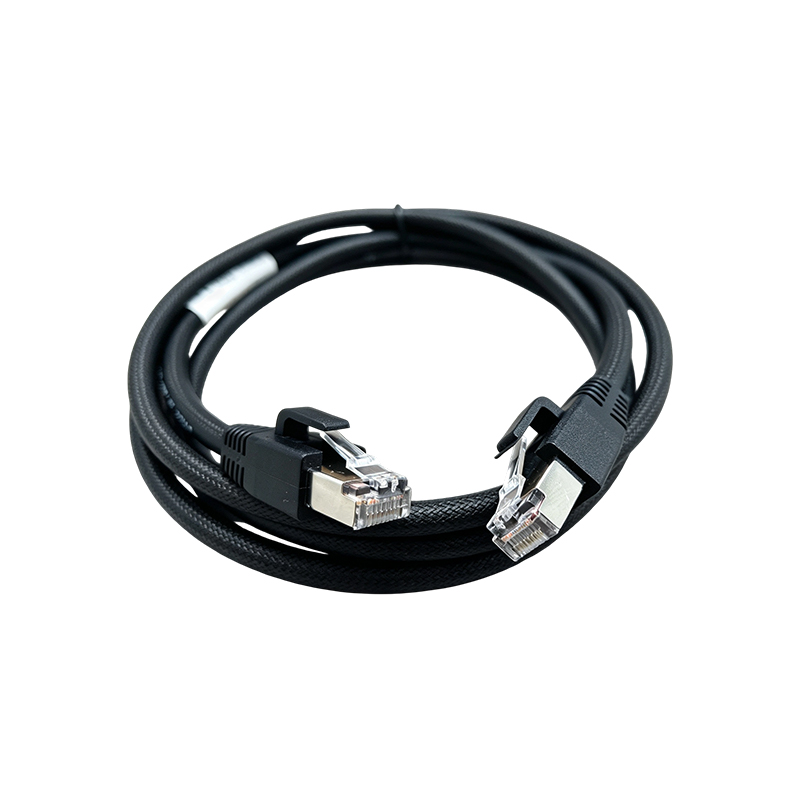 S6-L-T04-1.5 Örgülü Korumalı Endüstriyel Ethernet Kablosu